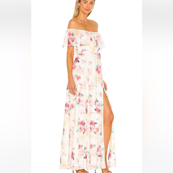 Yumi Kim Carmen Maxi Dress in Paradise Villa Ivory ,Size 2 - Picture 3 of 8